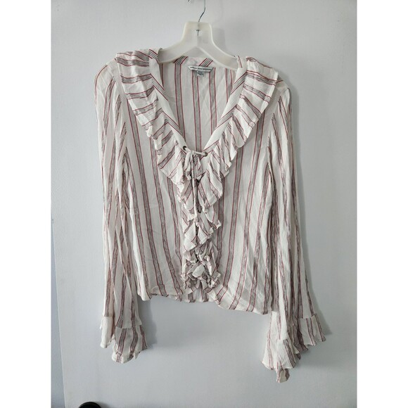 American Eagle Outfitters Tops - American Eagle Bohemian Long Sleeve Blouse Y2K Size Medium
